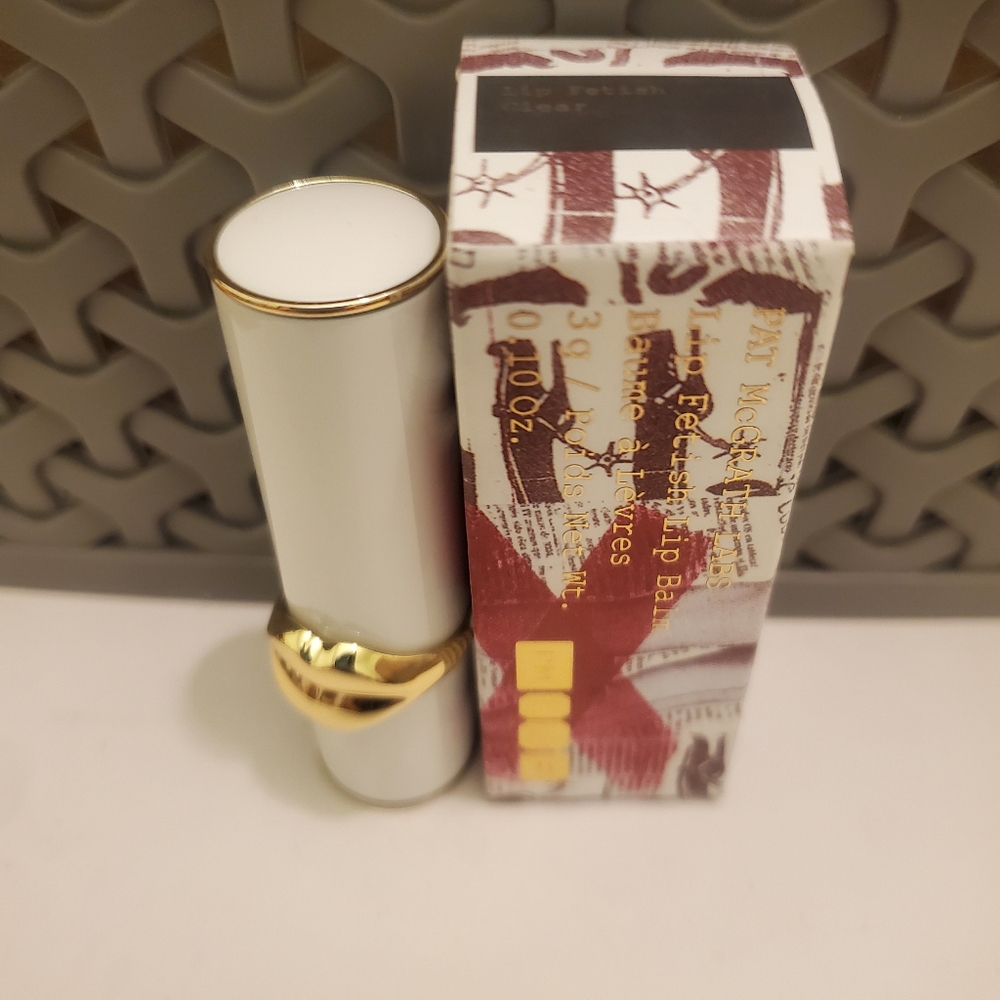 Pat McGRATH Lip Fetish Sheer Colour Balm Luxe, tinted treatment Balm CLEAR. BNIB - Picture 4 of 5